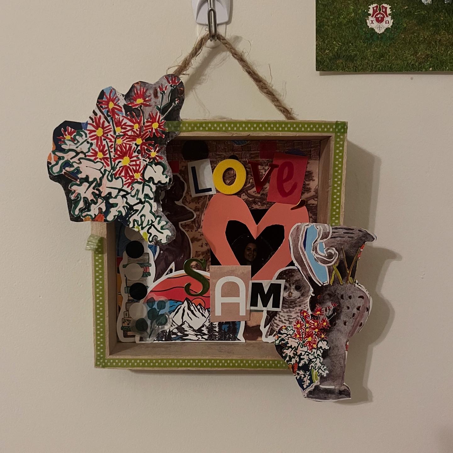 Brenneman, Samantha. Self-Portrait Collage